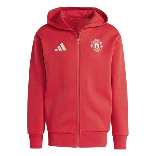 adidas Manchester United Anthem Jacket 2024 2025 - Red - L