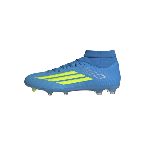 adidas F50 League Mid Cut Football Boots - Blue/Yellow - 5.5 UK