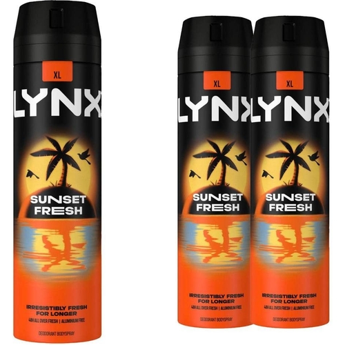 Lynx Sunset Fresh Deodorant Body Spray - 200ml