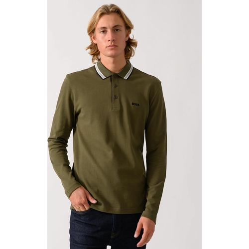 Hugo Boss Plisy Polo Shirt - Brown - L