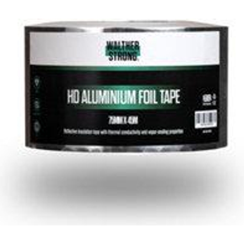 WALTHER STRONG HD Aluminium Foil Tape - 75mm X 45M