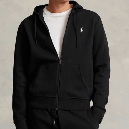 POLO RALPH LAUREN Full-Zip Tech Hoodie - Black