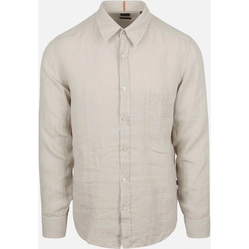 Hugo Boss Relegant 6 Shirt - Beige - S