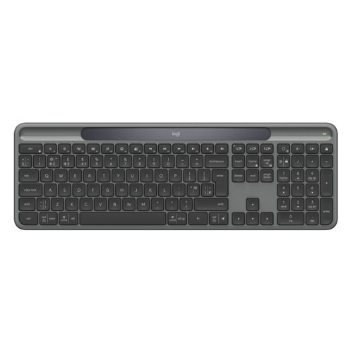 Logitech Signature Slim Solar+ Wireless Keyboard - Graphite