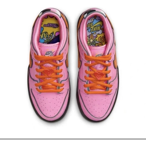 Nike SB Dunk Low The Powerpuff Girls Blossom - Pink - 12