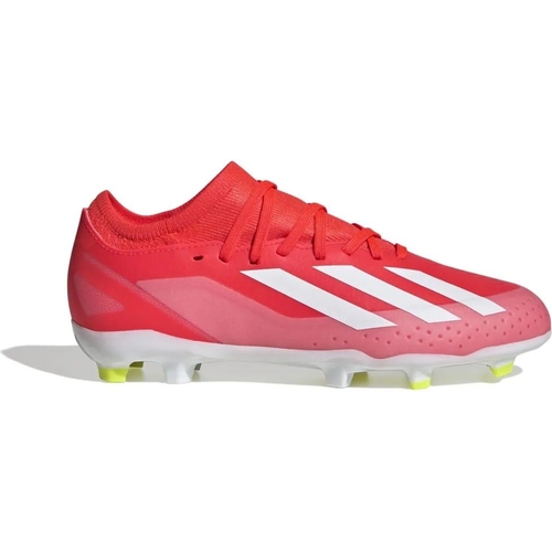 adidas X Crazyfast League FG Boots - Red - Size UK 4