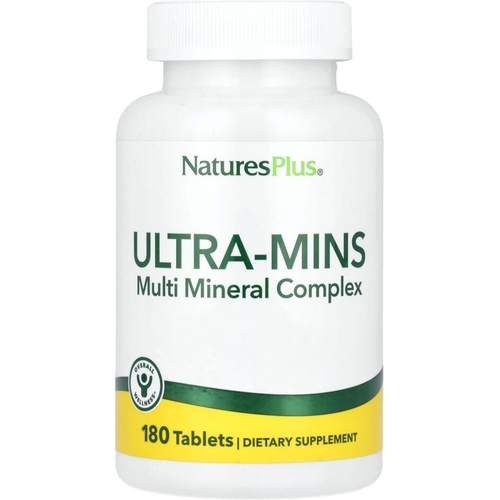 Ultra-Mins - Multiple Mineral Complex - 180 Tablets - NaturesPlus
