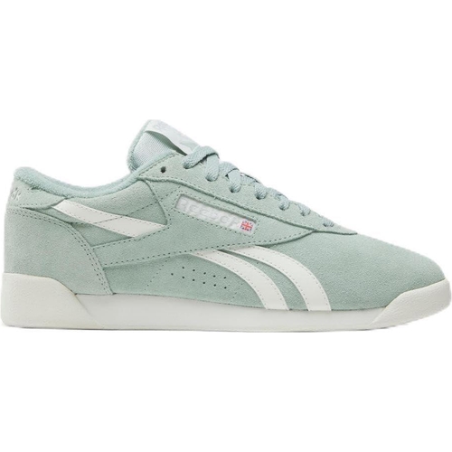Reebok Freestyle Lo - Green/White - Low Shoes - UK 5.5