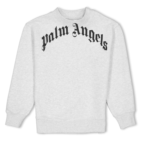 Palm Angels Palm Arch Lgo Crew Jn61 - Grey - Crew