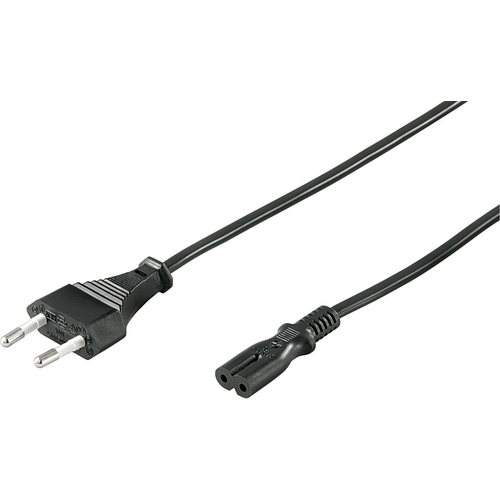 MicroConnect Power Cord EU Type C - C7 - 3m - Black