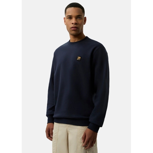 Patrick Oscar Crew Sweat - Crew - Blue - S