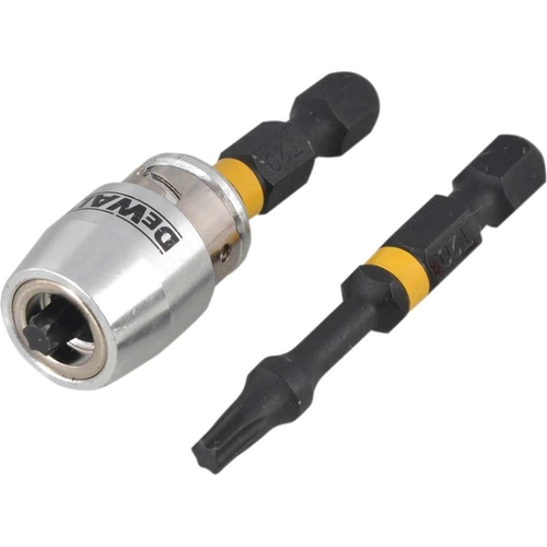 DeWALT Impact Torsion Screwdriver Bit - T20 x 57mm - Magnetic Screwlock Sleeve - DeWalt