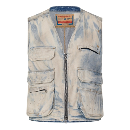 Diesel D-Samp-S Giacca Gilet - Blue - XL