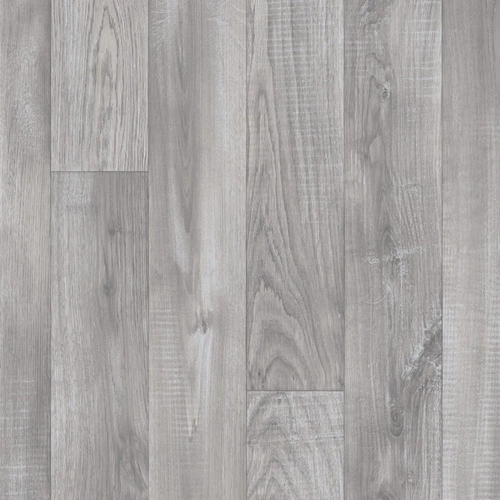 Wood Effect Grey Anti-Slip Vinyl Flooring - B&Q