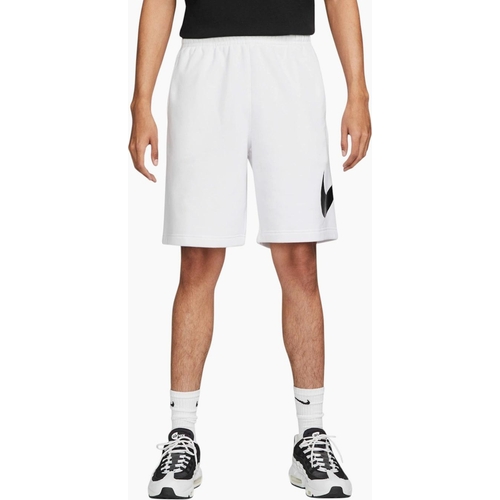 Men's Nike Mens Shorts - White - M