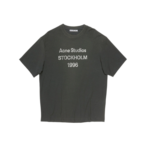 Acne Studios Stockholm Logo T-Shirt - Black / L