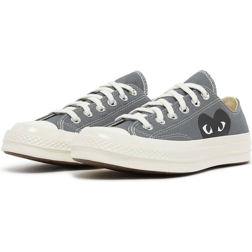 Comme des Garcons Play Chuck Taylor All Star '70 Low Sneaker - Grey - UK 6.5