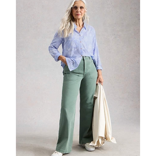 White Stuff Sophie Shirt - Multicolor - Size: 8