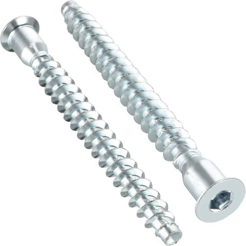Confirmat Cabinet & Furniture Assembly Screws - 6.4 x 50mm - Pack of 100