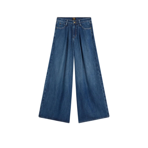 Lee Wide Leg Pleated Jean - Fresh Blanket - 29x31