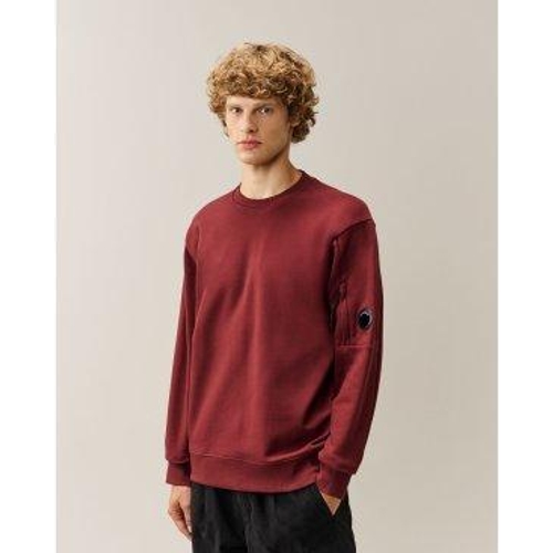C.P. Company Lens Crew-neck Sweatshirt - Red - Regular - M