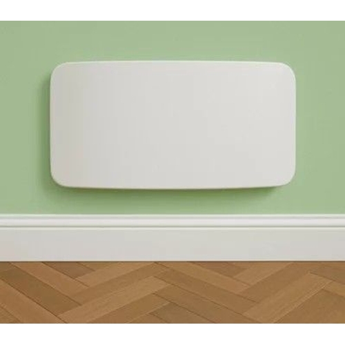 Futura Curved Designer Electric Radiator Panel Heater - 1000W - White