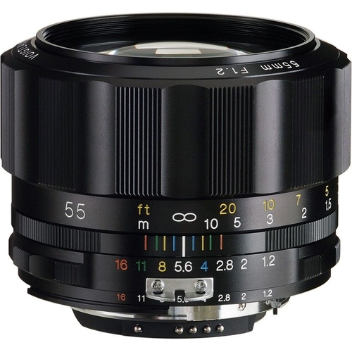 Voigtlander 55mm f/1.2 SL IIs Nokton Lens - Nikon F Mount
