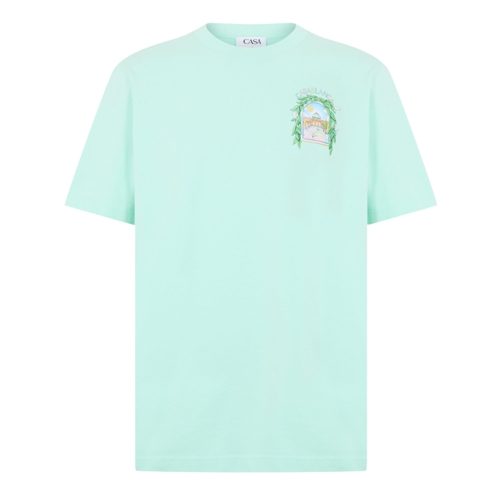 Casablanca L'Arche Tennis Club T-Shirt - Green - XL
