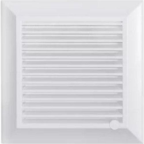 AP Supplies Louvre Vent White Duo Smart 165 With Fly Mesh