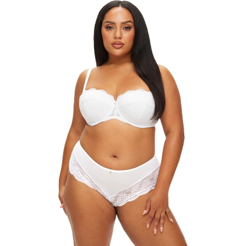 Ann Summers Sexy Lace Padded Balcony Bra - White