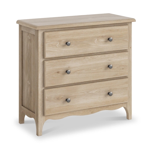 Celine 3 Drawer Chest - Roseland Furniture - Brown