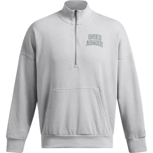 Under Armour Icon HWT quarter Zip - Grey - L