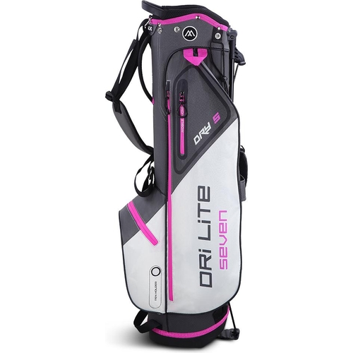 Big Max Dri Lite Seven G Stand Bag - Charcoal/Fuchsia