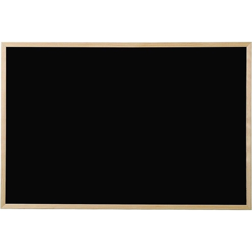 KAV Chalk Boards For Walls Wooden Frame Chalk Blackboards Boards For Home Office Wall Chalkboard With Chalk & Eraser - 300 X 400mm