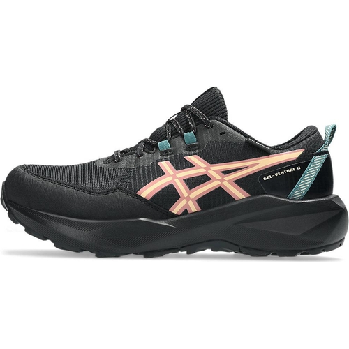 Asics Gel-Venture 11 - Black - Orange - Size 9