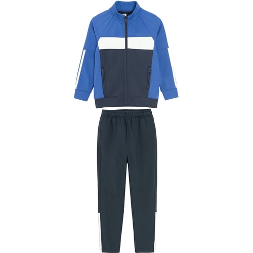 Cool Club 2Piece Tracksuit Jacket And Track Pant Outfit Set - Blue