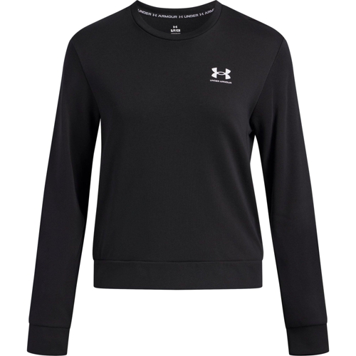 Under Armour Rival Terry Crew - Black - Regular - S