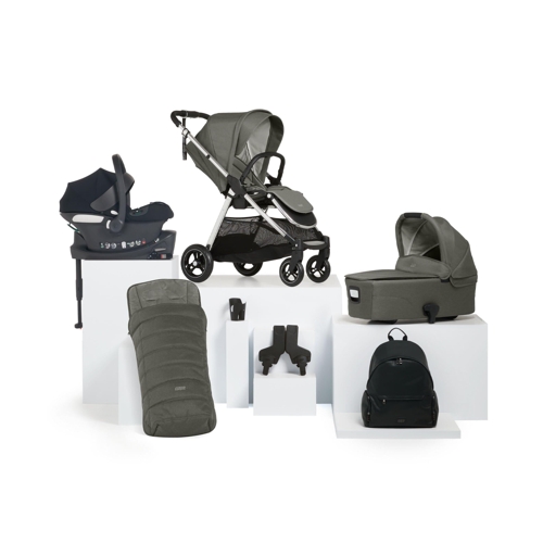 Mamas & Papas Flip XT3 Pushchair Bundle - Harbour Grey