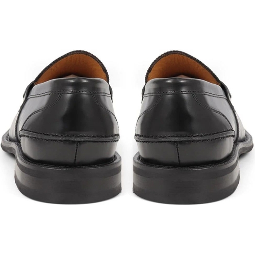 Chorleywood2 Leather Penny Loafers - Black - UK 9