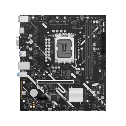 ASUS PRIME H810M-K Motherboard - LGA 1851 - Micro-ATX