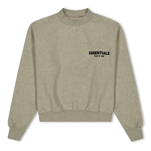 FEAR OF GOD ESSENTIALS Core Crewneck Jumper - Grey - 7-8
