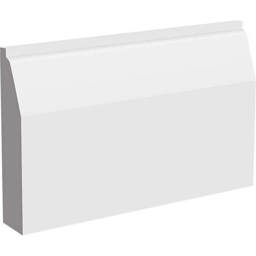 National Skirting Board - White - Chamfered