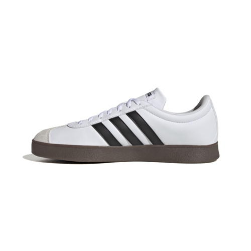 adidas VL Court Base Shoes - White/Black - UK 4