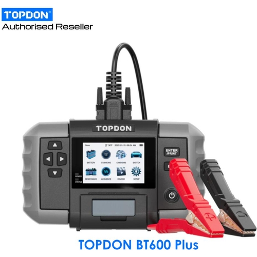 Topdon 2-in-1 Battery & Resistance Tester - BT600PLUS