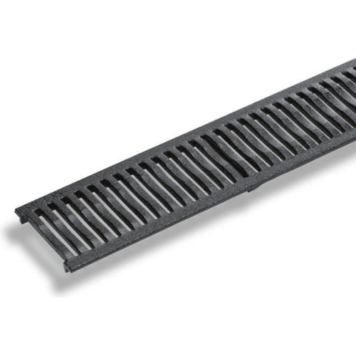 ACO HexDrain and RainDrain Heelguard Grating - Antique Iron - 0.5m