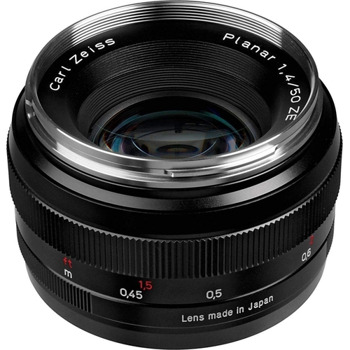 Zeiss 50mm f1.4 T* Planar ZE Lens - Canon Fit