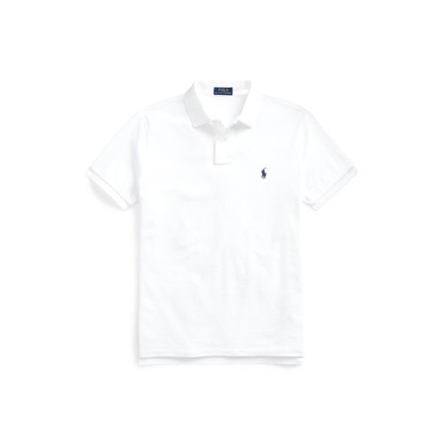 Polo Ralph Lauren Custom Short Sleeve Polo Shirt - White