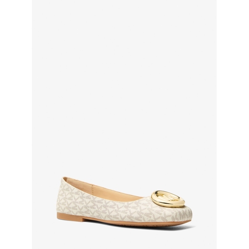 MK Milan Ballet Flat - Natural - UK 8