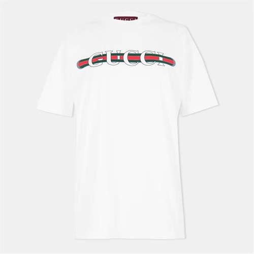 GUCCI Gucci Cotton Jersey - White - Oversized