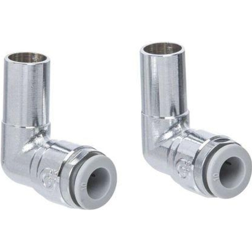 Inta Pushfit Stem Elbow Pair - 15mm X 10mm